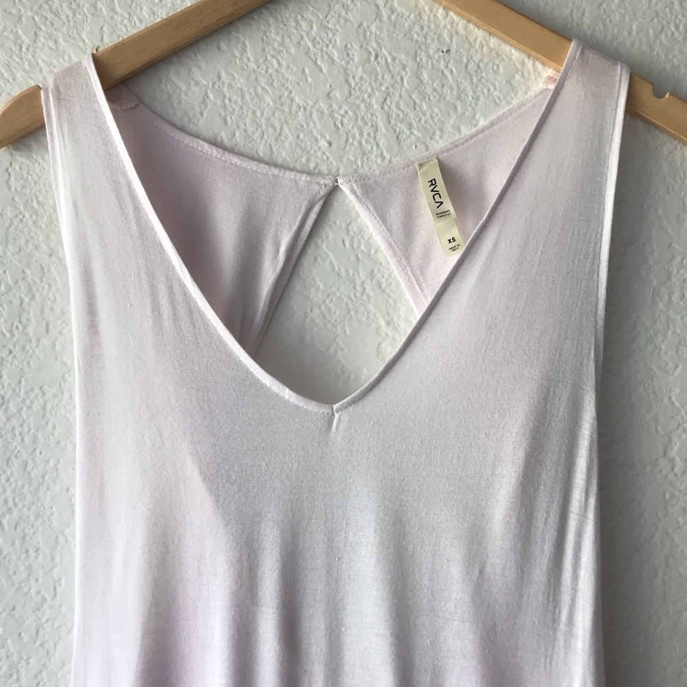 RVCA Dahomey Pink Tie Dye Ombre Maxi Dress - Picture 3 of 14
